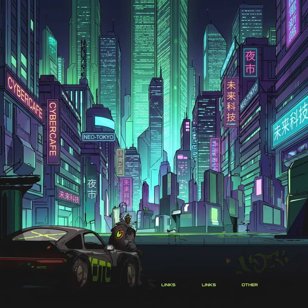 Cyberpunk Cityscape Ending