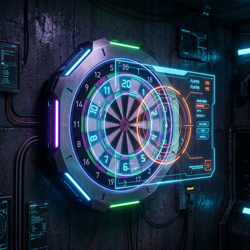 Cyberpunk Dartboard