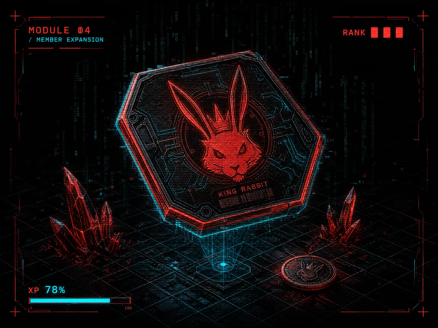 King Rabbit member card